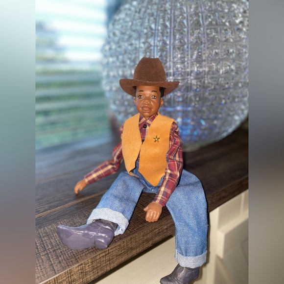 1995 PISTOL #DLS95B RETIRED DADDY'S LONG LEGS African American Doll Box + COA - Picture 10 of 12